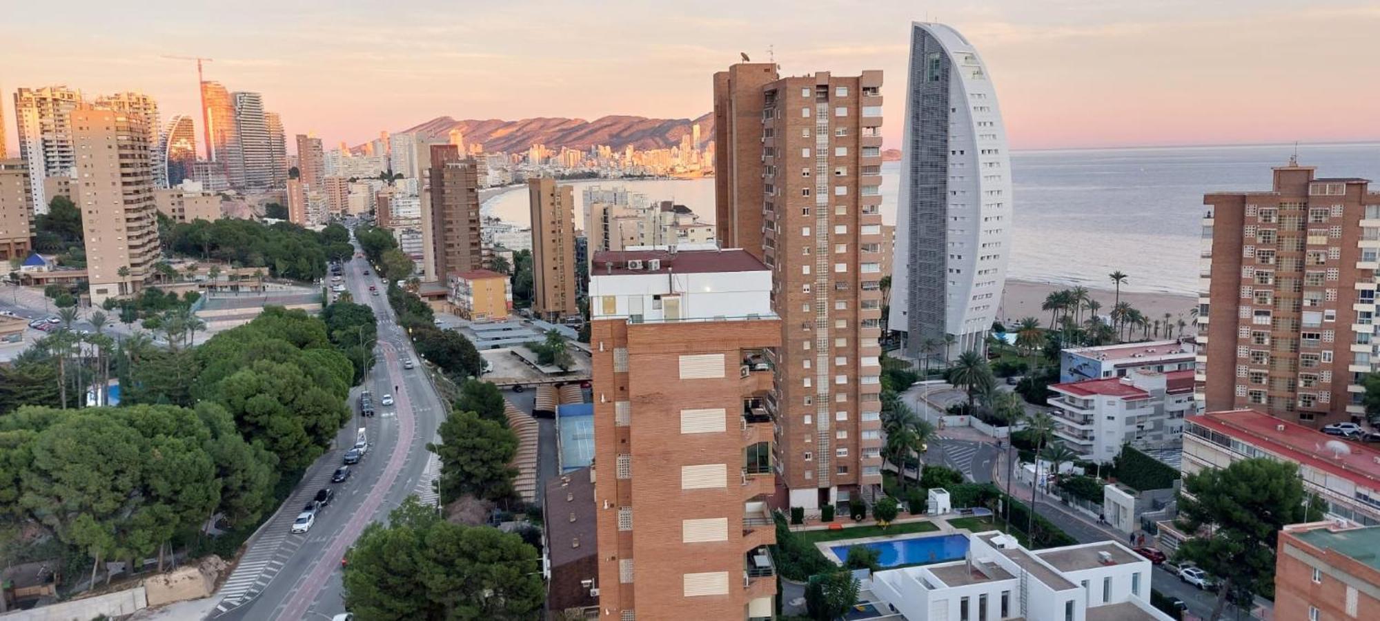 Ferienwohnung Coblanca 27 - Playa De Poniente Benidorm Exterior foto