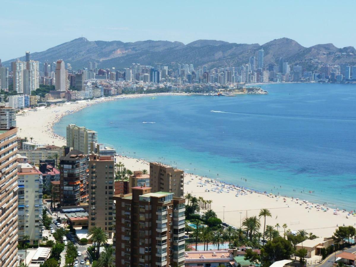 Ferienwohnung Coblanca 27 - Playa De Poniente Benidorm Exterior foto